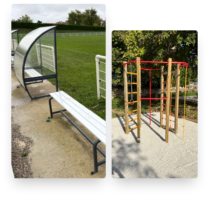 Montage Multiclotures